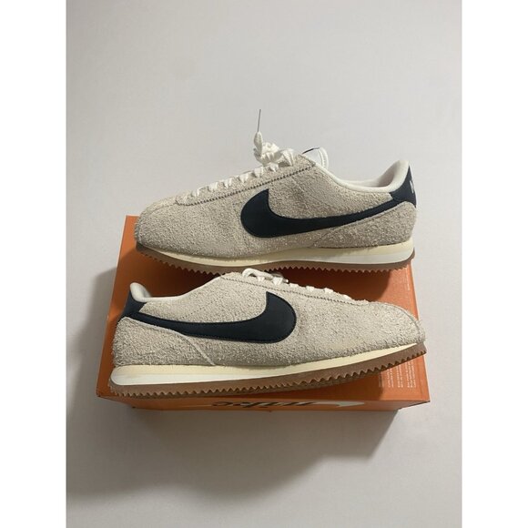 New Women’s Size 10 - Nike Cortez Vintage Muslin Black FJ2530 102 - Picture 4 of 10